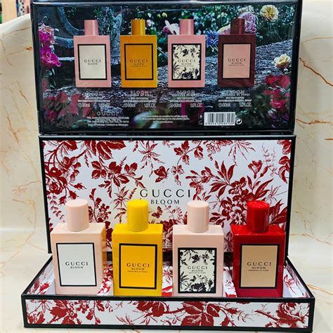 gucci bloom eau de parfum 100ml gift set|Gucci Bloom perfumative.